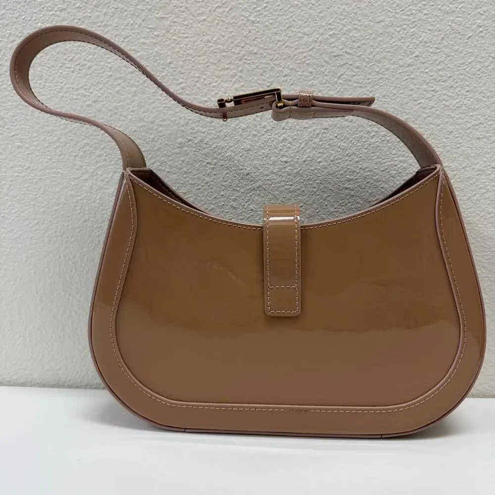 Versace Designer Greca Goddess Small Leather Hobo Bag Blush Nude with Box + COA